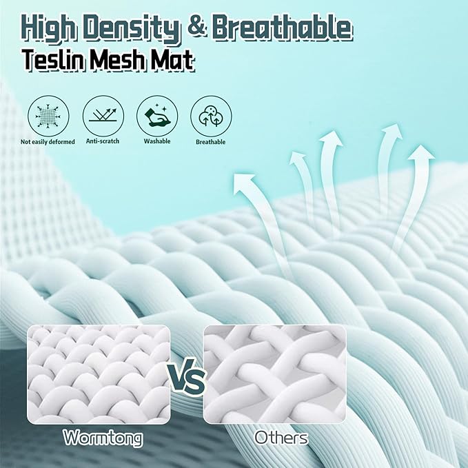 Elevated Outdoor Dog Bed with Canopy & Adjustable Feet - Larger Shade for Camping, Backyard & Patio-PurrikoPets