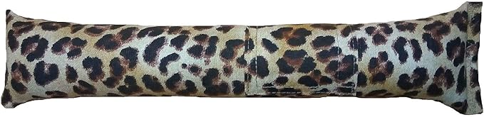 15" Leopard Print Catnip Cat Kicker Toy with Refillable Pocket (Kickers Filled with 1 oz Premium Canadian Catnip)-PurrikoPets