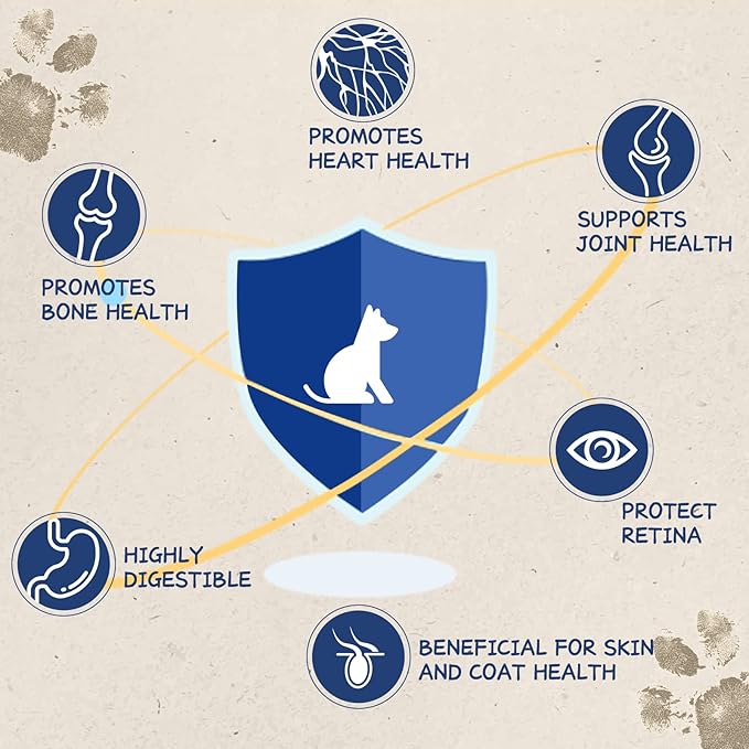 Dog Treats Chicken & Fish, High in Protein and Omega-3, for Large Small Dogs, 10.5 oz-PurrikoPets