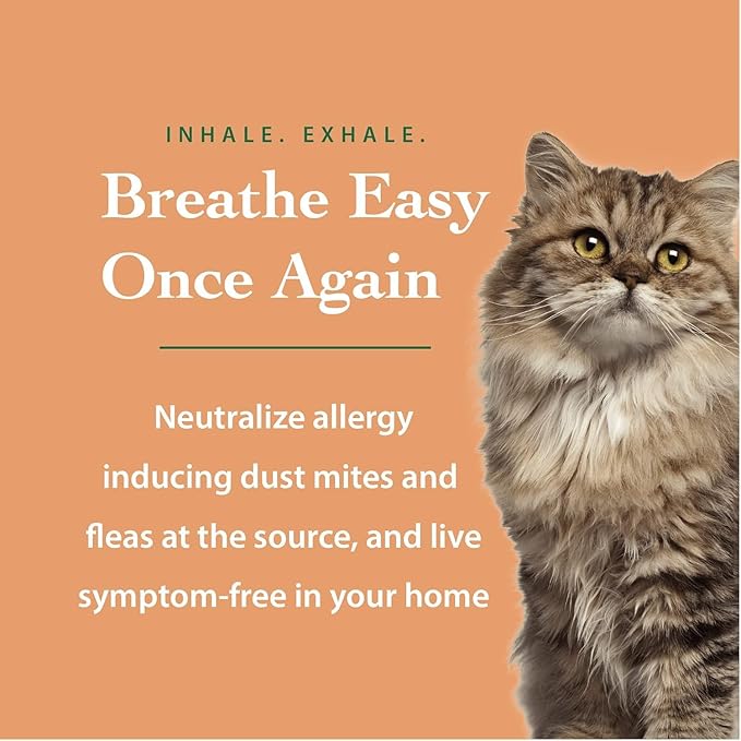 DustmiteX Spray - Allergy & Asthma Relief - Removes Dust Mites from Home, Bed, Pet Bedding & Furniture-PurrikoPets