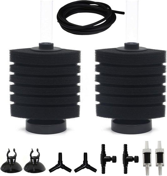 ALEGI Aquarium Sponge Ftiler 30gallon, Sponge Ftiler 40gallon for Breeding Fry, Betta, Shrimp Small Fish Tank (Fit for 40 Gallon)-PurrikoPets