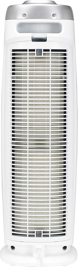 GermGuardian Air Purifier for Home with HEPA Pure Filter, for Wildfire Smoke, Pet Dander, Pollen, Odors, Large Rooms Up To 743 Sq. Ft., Removes 99.97% Pollutants, UV-C Light, 22", AC4825W, White-PurrikoPets