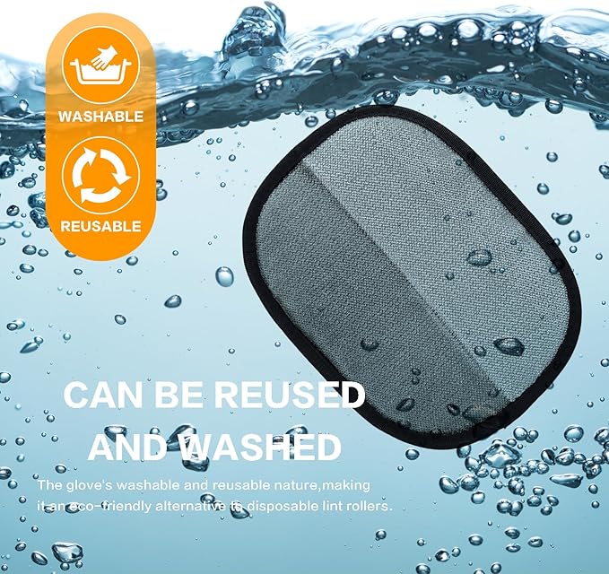 5pc Pet Hair Removal Gloves, Reusable Cats & Dogs Pet Hair Removal Tool,Efficient Pet Hair Removal Electrostatic Gloves is Suitable for Clothes, Sofas, Beds and Carpets-PurrikoPets