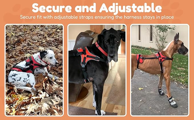 Doggie Stylz Multi-Functional Full-Body Lifting Dog Harness Vest, Designed for Front-Only, Rear-Only or Full-Body Dog Lifting. Please Measure Your Before Ordering.-PurrikoPets