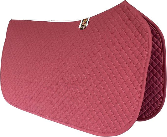 ECP Equine Comfort Products All Purpose Diamond Quilted Western Saddle Pad for Injury Prevention, Breathable, Hypoallergenic, Shock-Absorbing Cushion for Horse Comfort-PurrikoPets