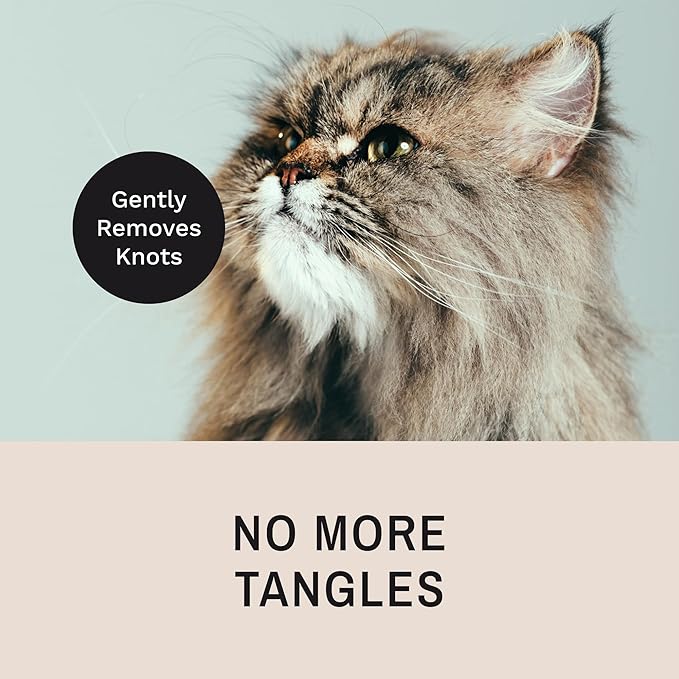 Eye Envy Tear Stain Remover Comb for Dogs and Cats. Fine/Coarse with 80 Rounded Pins. Gently Remove Crusty Eye Debris, Gunk and Boogers. Face and Feet Comb. Remove Tangles-PurrikoPets