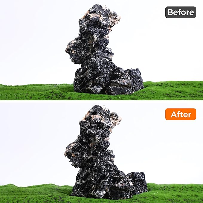 10-12 Inches Natural Seiryu Stone 3 PCS Extra Large Aquarium Rocks for Aquascaping, Aquarium Landscaping, Terrariums, Fish Tank Decoration, Vivariums, Paludarium, Amphibian Enclosures-PurrikoPets