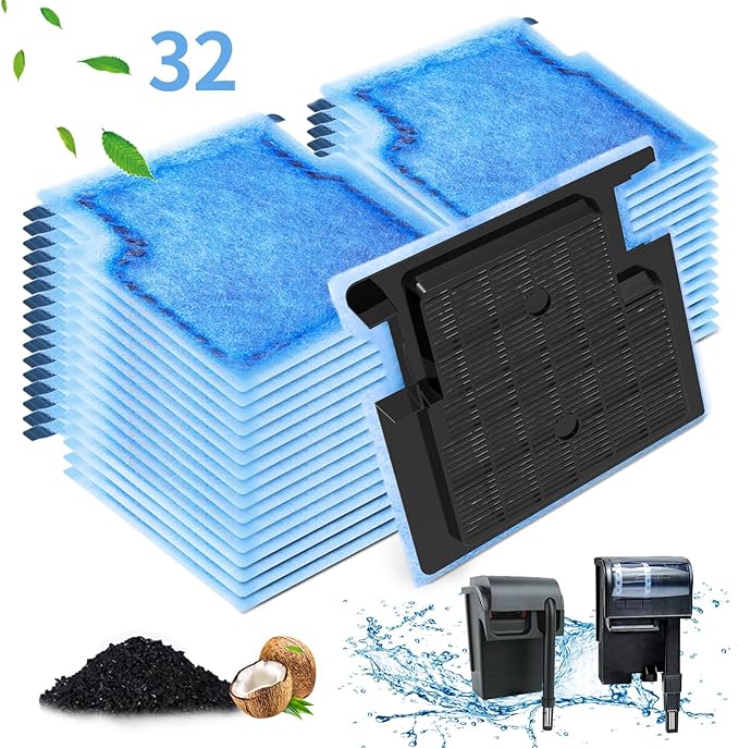 8/16/32 Pack Rite-Size A Filter Cartridges Compatible with MarineLand Penguin Power Filters 75 & 100 - Rite-Size A Replacement Filter Cartridges Compatible with MarineLand Penguin Power Filter-PurrikoPets