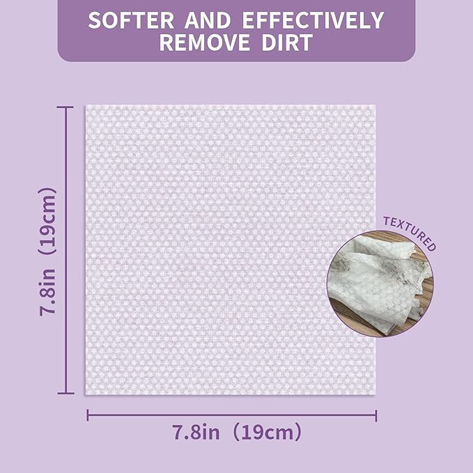 400 PCS Dog Wipes for Paws and Butt Hypoallergenic Pets Cleansing & Deodorizing Anal Gland Hygienic Puppy Wipes for Dogs Face and Body Wipes Cleaning Fur Doggie Wipes Doggy Wipes (Lavender)-PurrikoPets