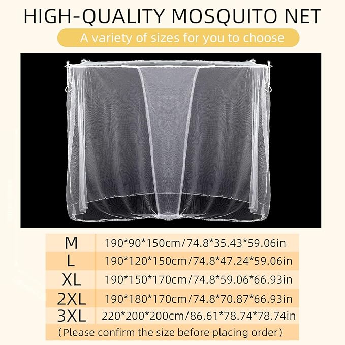 4 Corners Mosquito Net for Mosquiteros para Camas Bed Canopies Netting Bed Drapes Rectangular Mosquito Mesh for Camping Home Outdoor Travel (White,L75 X W59 X H67 Inch,Opening)-PurrikoPets