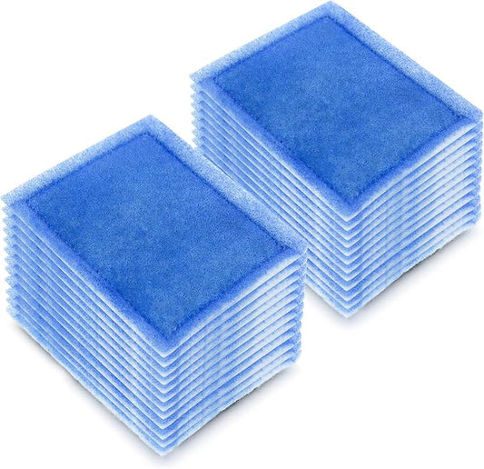 24 Pack Aquarium Rite-Size C Filter Cartridges Compatible with PRO Power Filters 275/375,Power Filters 200/350-PurrikoPets