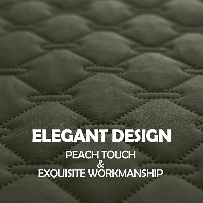 gogobunny 100% Double Sided Waterproof Dog Blanket Soft Pet Bed Cover Reversible Protect Furniture Couch Sofa Car for Puppy Cat Kids (Dark Olive/Light Olive, 30x80 Inch (Pack of 1))-PurrikoPets