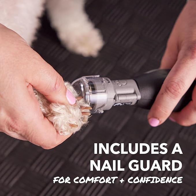 Dremel PawControl 7760-PGK Dog Nail Grinder and Trimmer - Cordless & Rechargeable Pet Grooming Tool Kit - Safe and Humane for Dogs, Cats, and Small Animals-PurrikoPets
