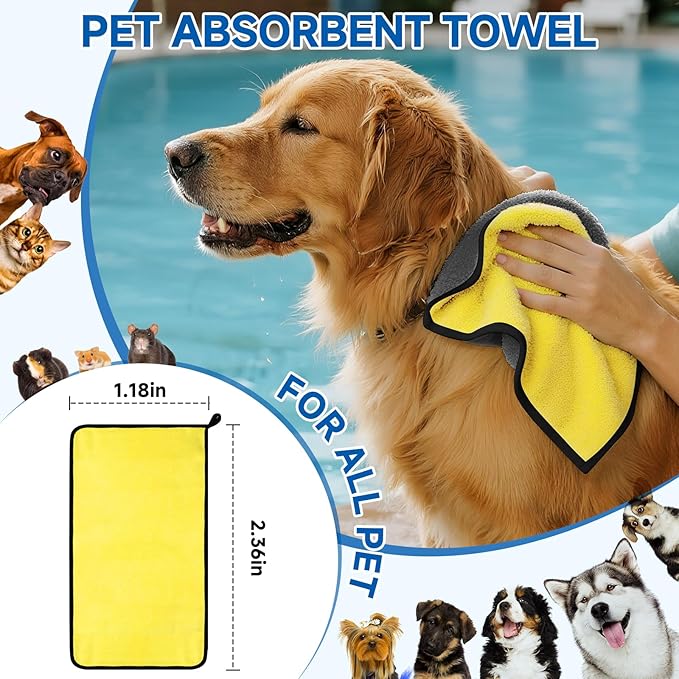 3-in-1 Pet Steam Brush Set for Dogs & Cats, Grooming Comb with Spray, Defur Tool, Water-Free Shampoo, Bath Gloves,Bath Brush, Tooth & Ear Brush, Towel (11PCS)-PurrikoPets