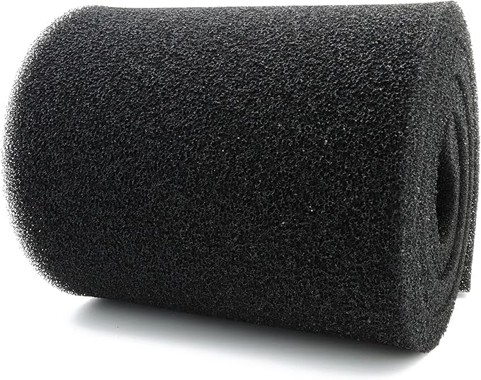 ALEGI Aquarium Filter Media Foam Material Cut to Fit, 36" x 12" x 1" / 72" x 12" x 1" Bio Pre Filter Sponge Pad Sheet for Fish Tank (12" x 72" x1"-20ppi)-PurrikoPets