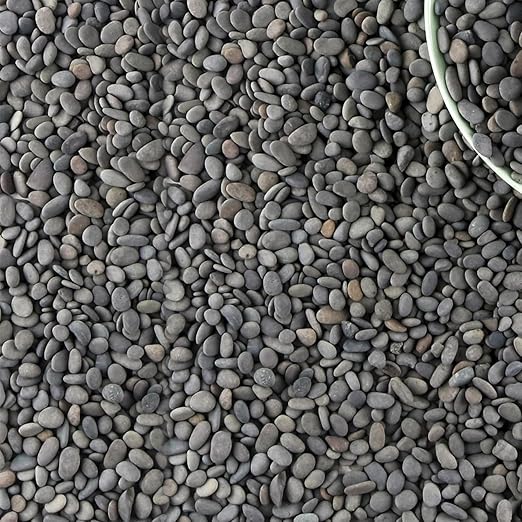 45lb River Rocks Pebbles for Plants & Succulents, Decorative Outdoor Landscaping Garden Rocks, Natural Small Mexican Beach Pebbles Aquarium Rocks Gravel for Fish Tanks Vase Yard Decor-PurrikoPets