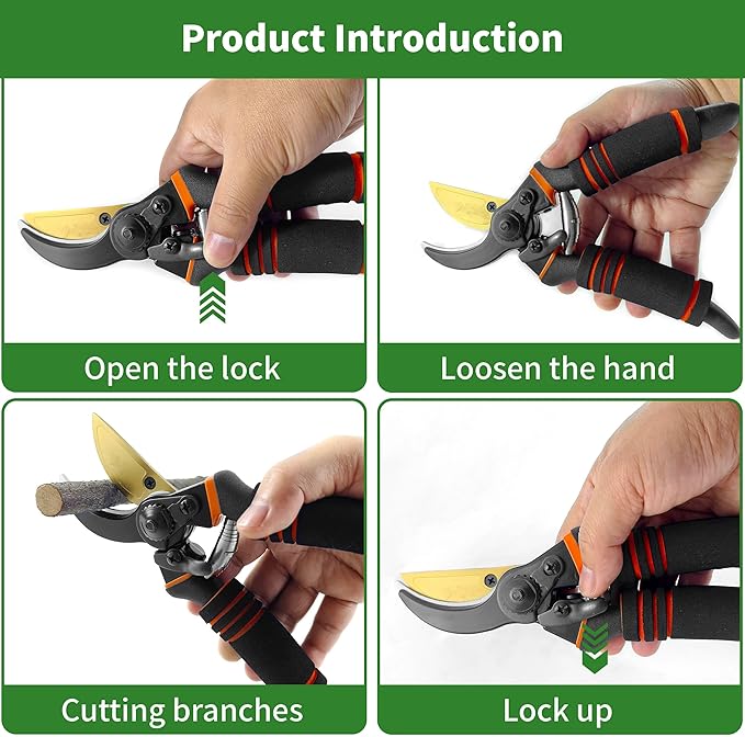 Gardening Tools – 42 Piece Premium Gardening Tool Set,Heavy Duty Hand Tools with Fashion Garden Tools Organizer Handbag,Rust-Proof Gardening Tool Kit, Ideal Gardening Gifts for All (Green/Grey)-PurrikoPets