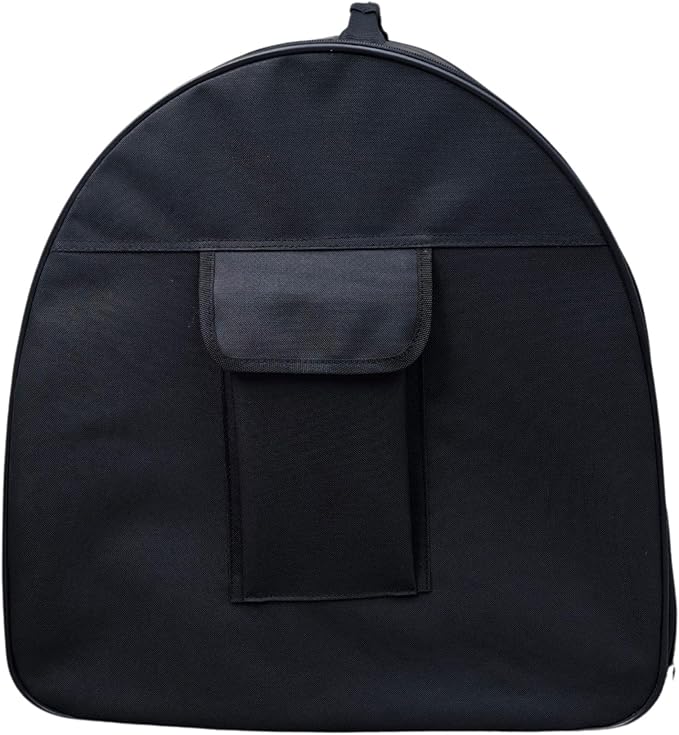 Fabric Portable Pet Kennel/Shelter, Single, Black 20"x20"x19.5" - Car Seat-Belt Fixture Included-PurrikoPets