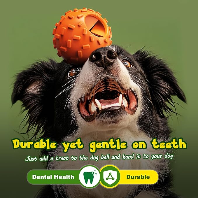 Dog Puzzle Toy 2 Pack – Cognitive Dog Treat Toy,Interactive Dog Toys for Treat Dispensing, Slow Feeder for Mental Stimulation & Anxiety Relief, Puppy Training Toy, Natural Rubber-PurrikoPets