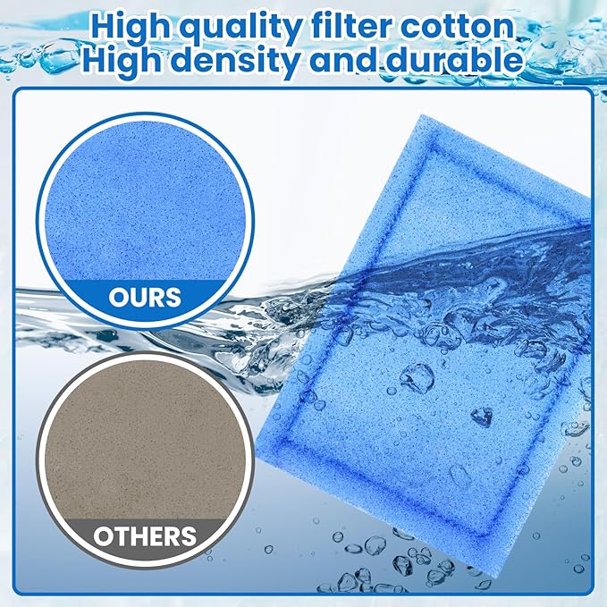 12 Pcs 10-20 Gallon Aquarium Filter Replacement for EZ-Change #2, Fish Tank Filter Cartridge for Aqua-Tech Brand 10 to 20 Power Filters for Healthier Fish-PurrikoPets