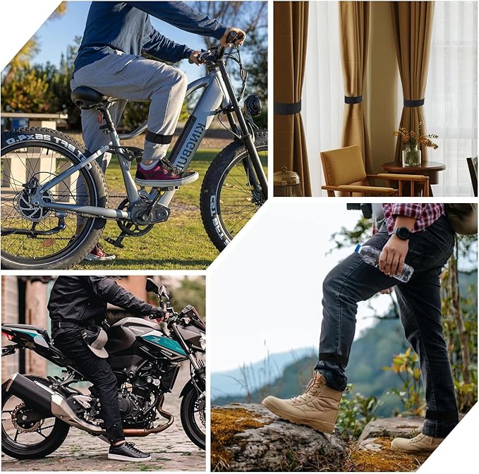 Adjustable Boot Straps Pant Stirrups Clips Boot Clips-PurrikoPets