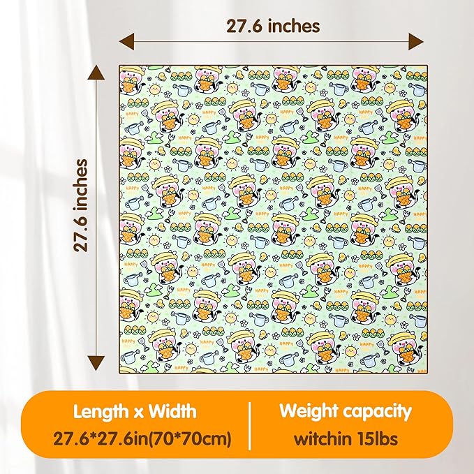 27.6" Large Cat Grooming Wrap, Cat Grooming Supplies, Cat Wrap for Cutting Nails, Self-Adhesive Cat Grooming Bag for Cats Within 15lbs Cat Restraint for Nail Clipping, Medicine Taking(Green)-PurrikoPets