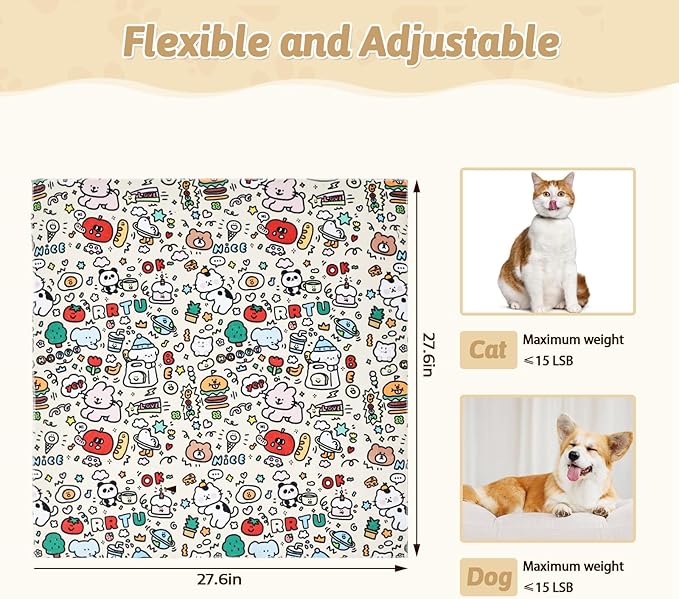 3-in-1 Cat Grooming Restraint Bag for Nail Trimming, Ear Cleaning & Medicine - Escape-Proof Design with Anti-Scratch Lining, Calming Pressure - Fits Cats & Kittens Up to 15lbs-PurrikoPets