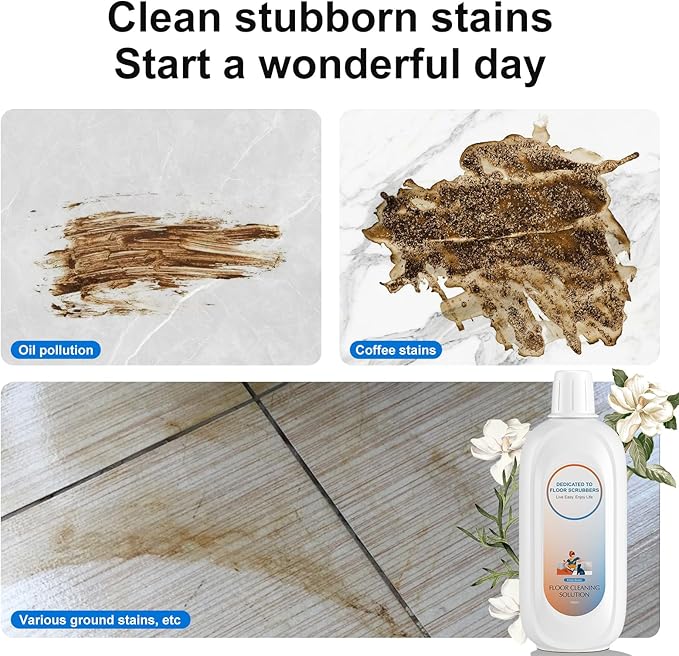 Floor Cleaning Solution Compatible With Tineco , Deep Cleans for Multiple Hard Floors, Suitable With All Robot Vacuums with Mopping and Cordless Wet/Dry Vacuum Mop Cleaner (Fresh Ocean 2 Bottle)-PurrikoPets