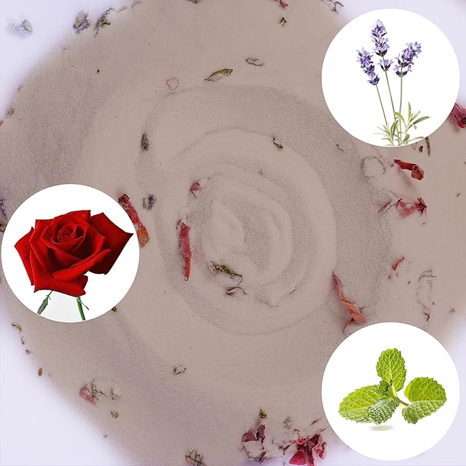 DR.DUDU Hamster Bath Sand, 2.8lb Dust Free Desert Sand or Potty Litter Sand for Hamster Chinchillas Gerbil Syrian Mice Small Animals (Beige, Flower Smell)-PurrikoPets