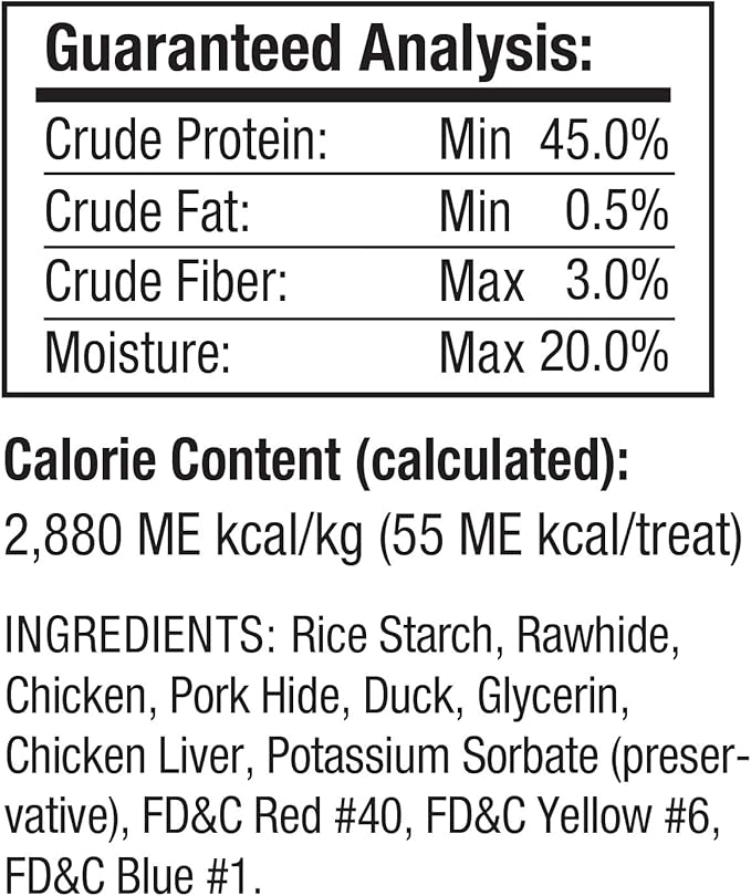 Good'n'Fun Triple Flavored Rawhide Kabobs for Dogs, 2 Pack, 4 oz-PurrikoPets