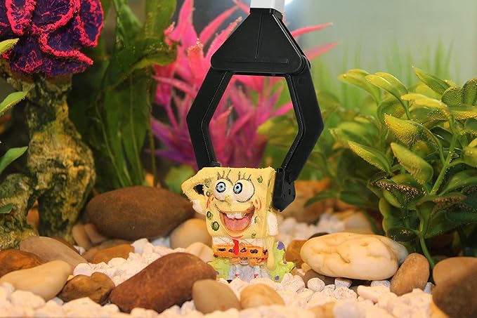 EZPIK 27" Extra Long Tweezers for Aquarium - Grabber Tool for Aquascaping - Aquarium Tongs Extra Long for Grabbing in Deepest Tanks - Saltwater Fish Feeding Tongs - Fish Tank Tweezers for Coral Reef-PurrikoPets