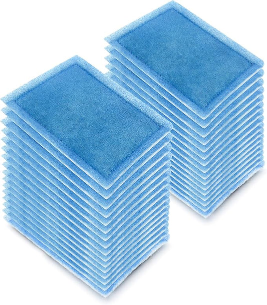 32 Pack Aquarium Filter Cartridge Rite-Size B Filter Cartridges Compatible with PRO Power Filters 100/125/175 Power Filter 150-PurrikoPets