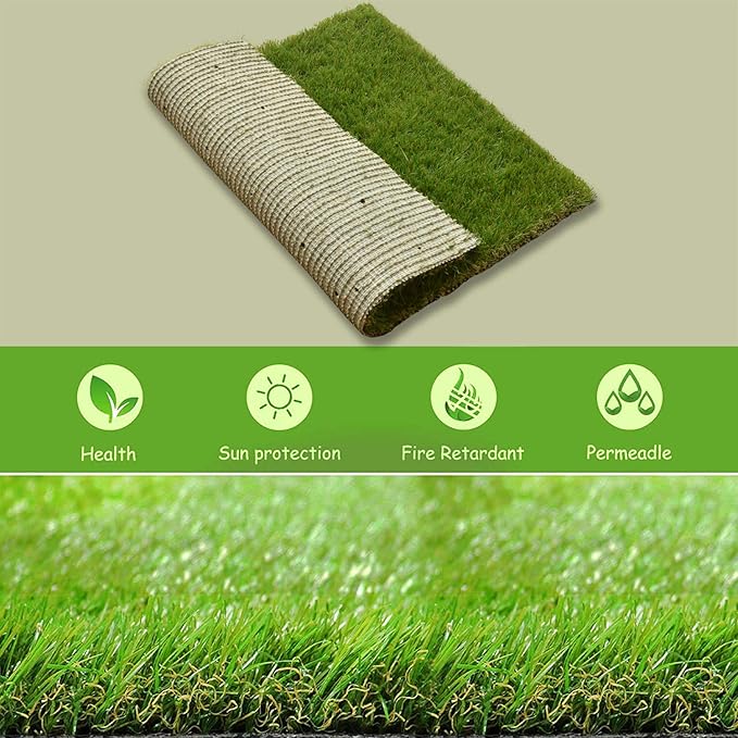 Dog Grass Large Potty Patch, Artificial Dog Grass Bathroom Turf for Pet Training, Washable Puppy Pee Pad, Perfect Indoor/Outdoor Portable Potty Pet Loo-PurrikoPets