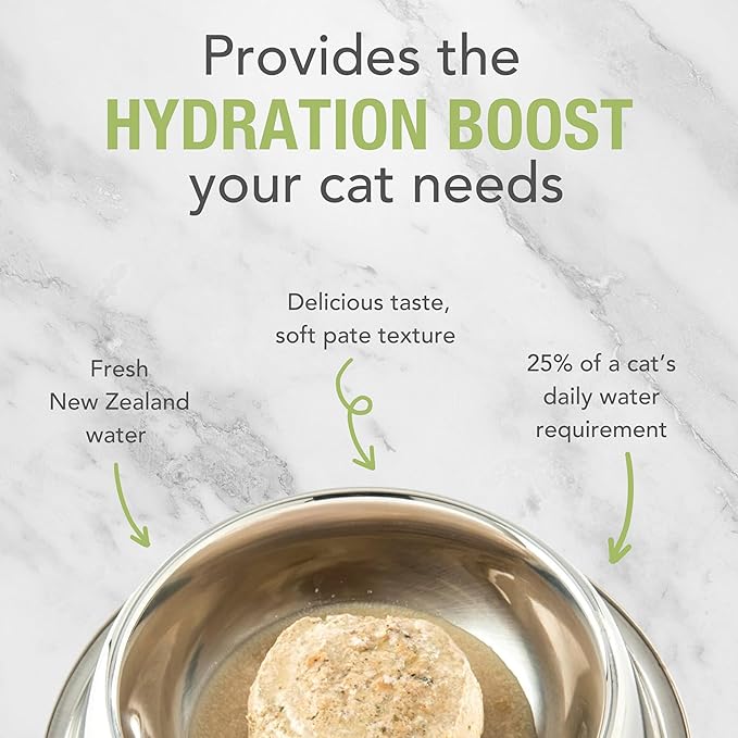 Feline Natural New Zealand Canned Catfood Wet Food, High-Meat, Low-Carb, & Grain Free Cat Food Wet, Chicken and Lamb Feast, 6 oz, Pack of 12-PurrikoPets