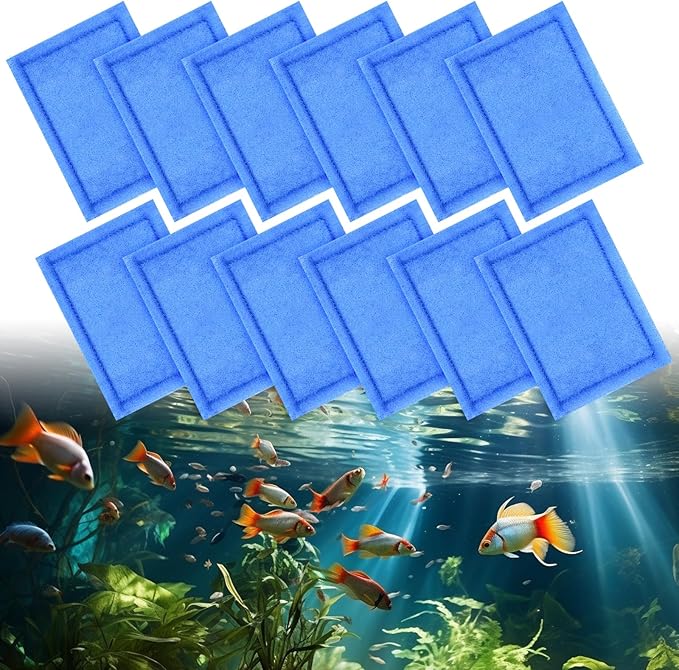 12 Pcs 10-20 Gallon Aquarium Filter Replacement for EZ-Change #2, Fish Tank Filter Cartridge for Aqua-Tech Brand 10 to 20 Power Filters for Healthier Fish-PurrikoPets