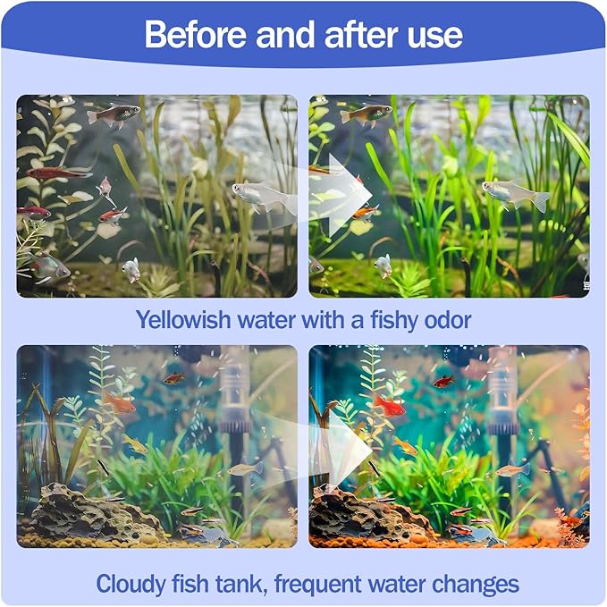 2 PCS 2026 New Pure Cube Water Trough Filter 2.0, Eco-Aquarium with Honeycomb Charcoal, Super Strong Filtration Activated Carbon Filter Media for Fish Tanks, Horse Troughs, Ponds & Livestock Tanks-PurrikoPets