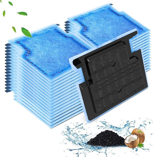 8/16/32 Pack Rite-Size A Filter Cartridges Compatible with MarineLand Penguin Power Filters 75 & 100 - Rite-Size A Replacement Filter Cartridges Compatible with MarineLand Penguin Power Filter-PurrikoPets