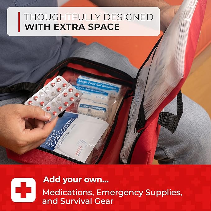 First Aid Kit – 291 Pieces of First Aid Supplies | Hospital Grade Medical Supplies for Emergency and Survival Situations | Ideal for Home, Car, Trucks, Camping, Hiking, Travel, Sports, Pets, Hunting-PurrikoPets