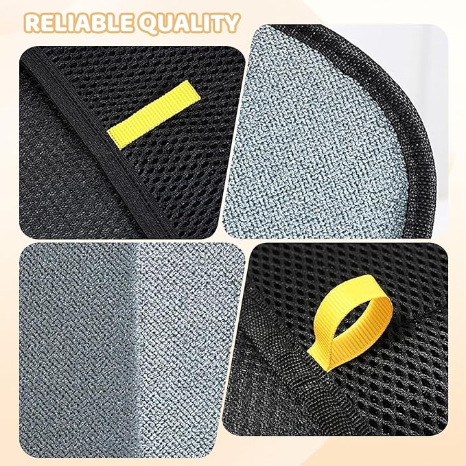 2 Pcs Pet Hair Remover Gloves, Reusable Electrostatic Hair Removal Glove-PurrikoPets