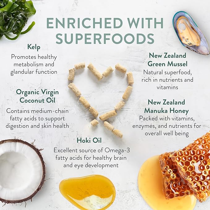 Air Dried Dog Food, Toppers for Dry Food, High Protein, Natural Dog Food, Limited Ingredient Recipe Chicken, 3.5 oz-PurrikoPets