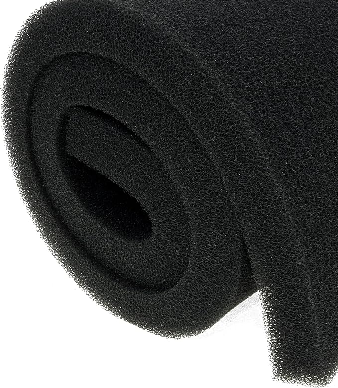 AFA Aquarium Filter Media Sponge Pad, Fish Tank Bio Open Cell Coarse Foam Block Foam Pre Filter Sponge Material (12" x 36" x 1" 35ppi)-PurrikoPets