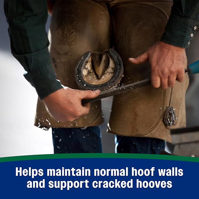 Farnam Horseshoer's Secret Pelleted Hoof Supplement for horses promotes healthy hoof growth, 22 lb., 60 day supply-PurrikoPets