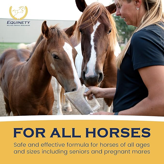 100-Day Supply Horse XL Supplements – Horse Care Weight Gain Supplement W/ 8 Amino Acids - No Soy or Sugar Coat Defense for Horses - Joint Supplement, Equine Supplies & Hoof Supplements-PurrikoPets