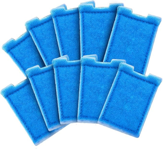 8 Pack Fish Tank Rite-Size Z Filter Cartridges Compatible with MarineLand Aquarium Eclipse Filtration Systems & Hidden Filtration System, and Fit for MarineLand Ailhouette & Portrait Filtration System-PurrikoPets