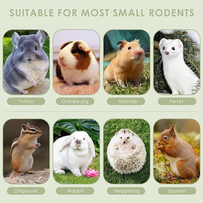 ERKOON Timothy Hay Sticks,Rabbit Chew Toys for Teeth Natural Molar Sticks Rabbits Treats for Bunnies, Chinchilla Guinea Pigs, Gerbil, Hamster (25 Pcs)-PurrikoPets