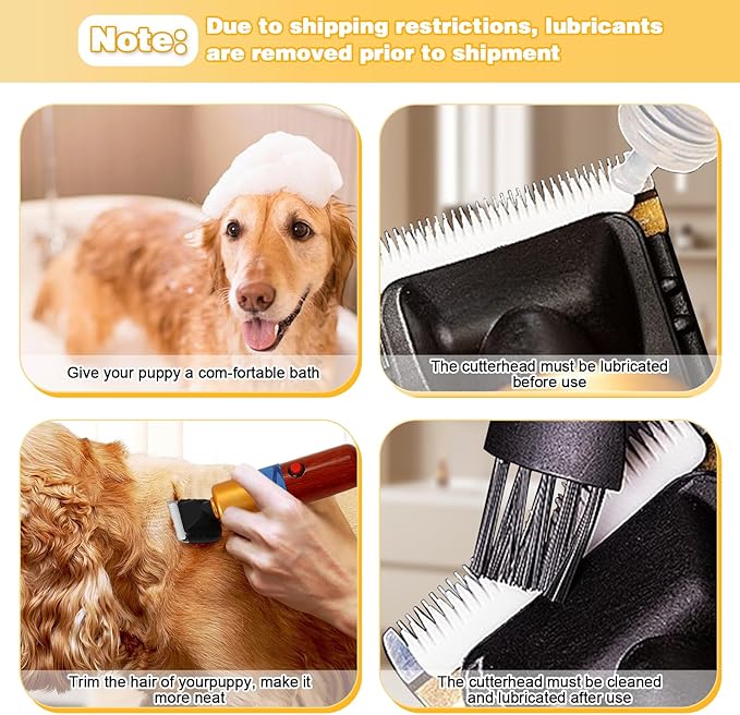 Dog Shears,Plug-in Electric Pet Shaving and Grooming Kit,200W 10ft Sheep Shears Includes 2 Blades, Low Noise & Vibration Design for Dogs Cat Goat,Perfect Dog Clippers for Families with Pets-PurrikoPets