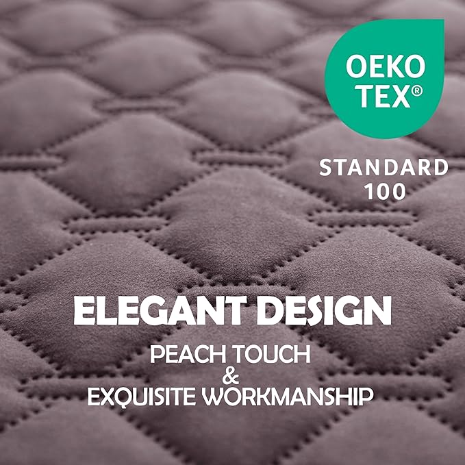 gogobunny 100% Double Sided Waterproof Dog Blanket Soft Pet Bed Cover Reversible Protect Furniture Couch Sofa Car for Puppy Large Dog Cat (Dark Sea Fog/Light Sea Fog, 32x53 Inch (Pack of 1))-PurrikoPets