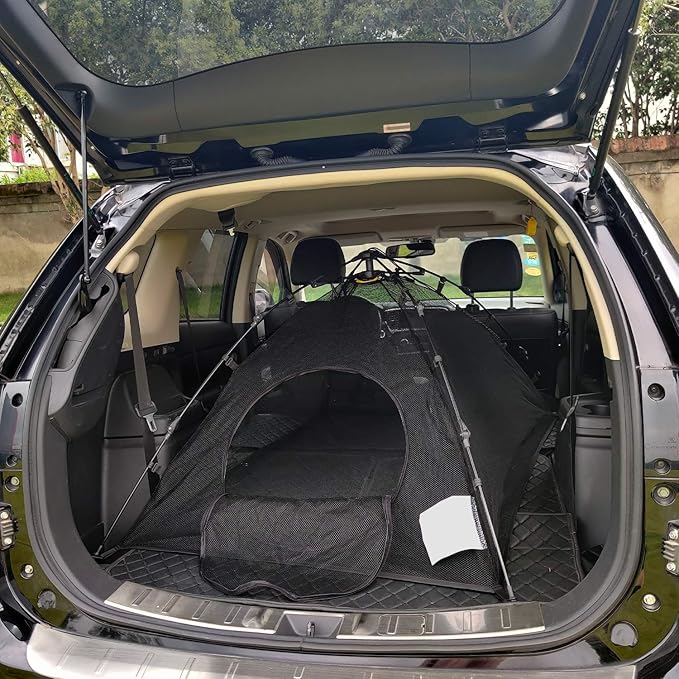 AICHIFAN Mini Cat Tent for Outside Playpen Pop Up Indoor Pet Cat Enclosures Portable Sunshade and Anti-UV Cat Playhouse for SUV Pickup Truck (Play Tents for Cats and Small Animals) - Outside Habitat-PurrikoPets