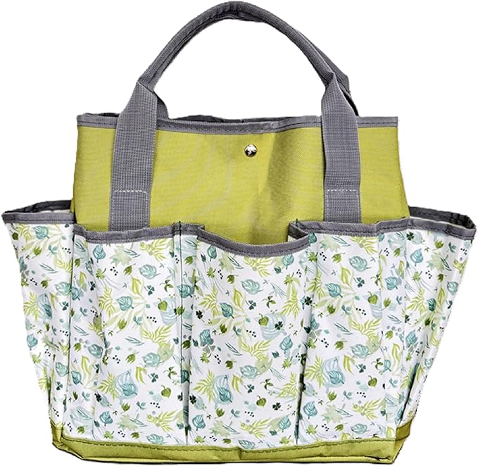 41-Piece Premium Gardening Tool Set, Stainless Steel Heavy Duty Gardening Tool Kit, with Non-Slip Rubber Grip, Storage Tote Bag, Outdoor Hand Tools, Ideal Gardening Gifts for All (Green)-PurrikoPets