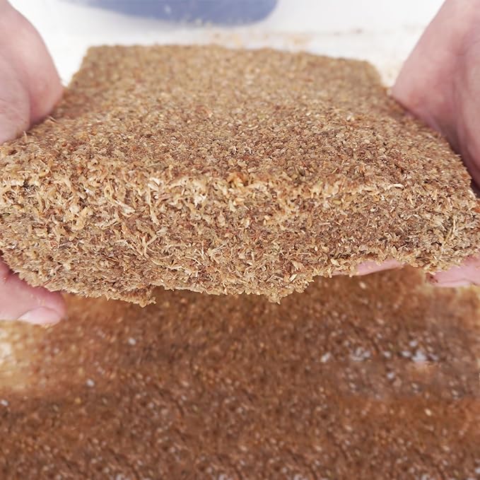 2 Quarts Organic Fiber Substrate for Pet Snail, Ideal Snail Terrarium Accessories for Retains Moisture-PurrikoPets